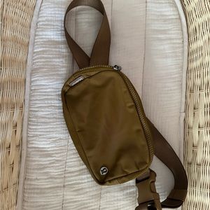 Lululemon Burnt Camel Everywhere Belt Bag